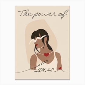 The Power Of Love Canvas Print