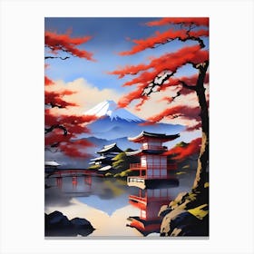 Japanese Art Canvas Print