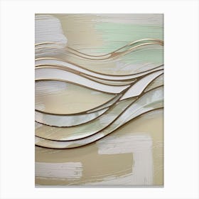 Abstract Wave Wall Art Canvas Print