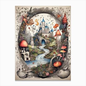 Fairytale Castle 7 Canvas Print