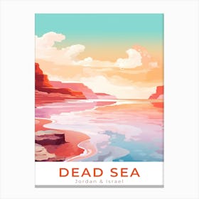 Jordan & Israel Dead Sea Travel 2 Canvas Print