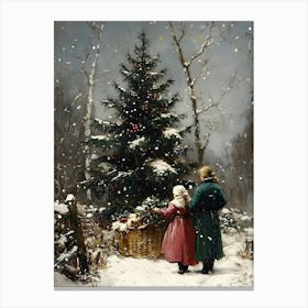 Christmas Tree 44 Canvas Print