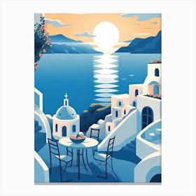 Santorini Canvas Print