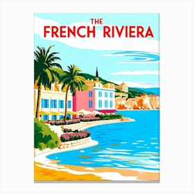 French Rivera Canvas Print