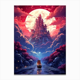 Castle In The Sky 16 Canvas Print