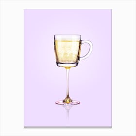 Morning Champagne Canvas Print