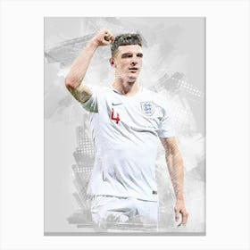 Declan Rice Young Sketch Canvas Print