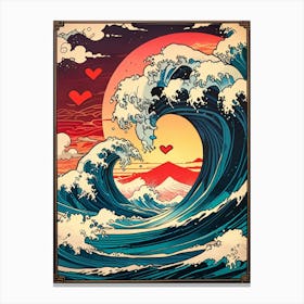 Great Wave Of Kanagawa 2 Canvas Print