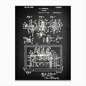 Polygraph, Lie Detection Machine, Police Gift, Detective Gift, Investigator Gift, Polygraph Print, Polygraph Art, Polygraph Blueprint, Cp0161 Canvas Print