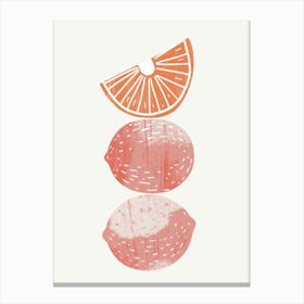 Oranges 8 Canvas Print