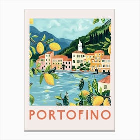 Portofino Coast Canvas Print