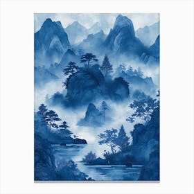 Fantastic Chinese Landscape 25 Canvas Print
