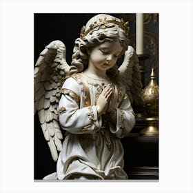 Angel Praying 1 Canvas Print