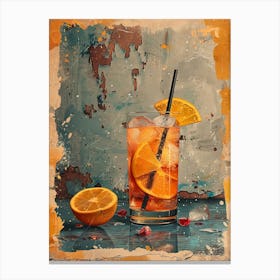 Aperol Spritz Art Print 95 Canvas Print