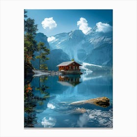 Lake House 1 Canvas Print