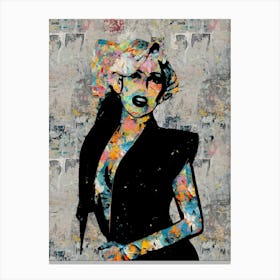 Lady Gaga Canvas Print