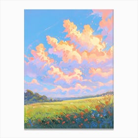 Clouds In The Sky Canvas Print