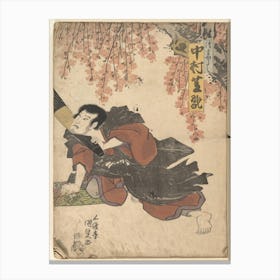 Album Of Forty Eight Actor Prints By Utagawa Kunisada Canvas Print