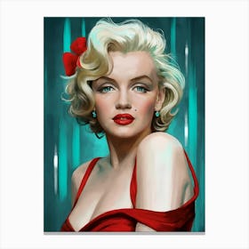 Marilyn Monroe 8 Canvas Print
