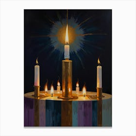 Candlelight 1 Canvas Print