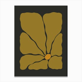 Autumn Flower 02 - Spruce Canvas Print