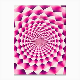 Pink Kaleidoscope II Canvas Print