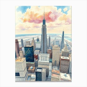 Towering Ambitions Canvas Print