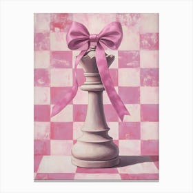 Pink Chess Piece Toile