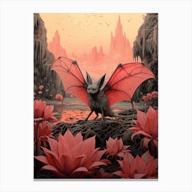 Malagasy Mouse Eared Bat 1 Canvas Print