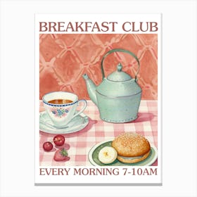 Breakfast Club English Breakfast 2 Canvas Print