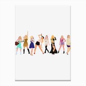 The Eras Tour - Taylor Swift Canvas Print