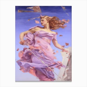 Aphrodite Surreal Mythical Painting 2 Canvas Print