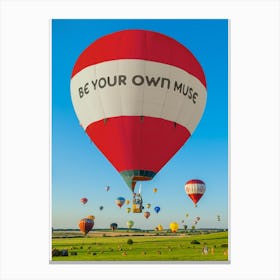 Be Your Own Muse Canvas Print