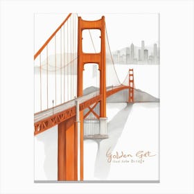 Golden Gate Bridge 2 Canvas Print