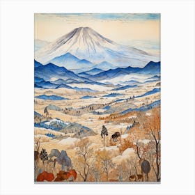 Fuji Hakone Izu National Park Japan 6 Canvas Print