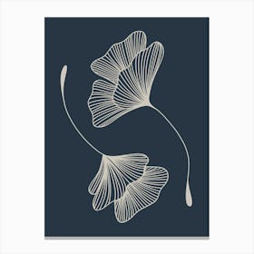 Ginkgo Leaves Canvas Print