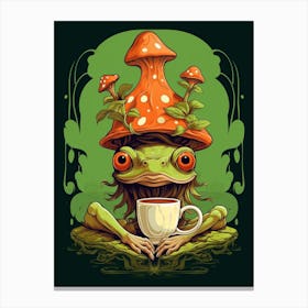 Red Eyed Tree Frog Storybook 1 Canvas Print
