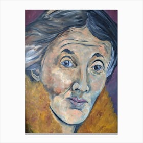 Woolf Canvas Print