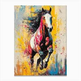 Horse Running Canvas Print