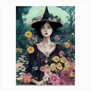 Garden Of Gloom Canvas Print