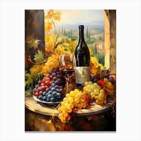 Harmony On The Table Canvas Print