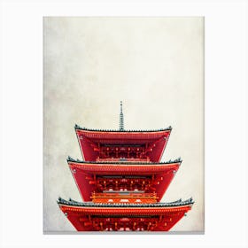 Japanese Shrine Canvas Print