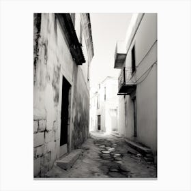 Split, Croatia, Photography In Black And White 1 Canvas Print
