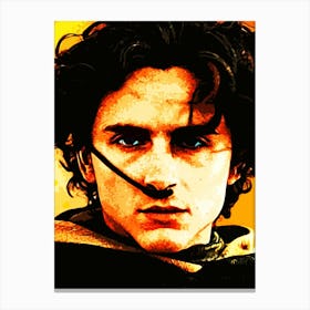 paul atreides dune movie 24 Canvas Print