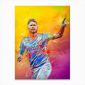 Kevin De Bruyne Manchester City 1 Canvas Print