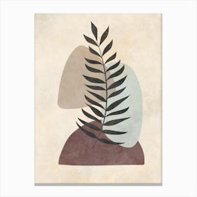 Abstract Fern Canvas Print