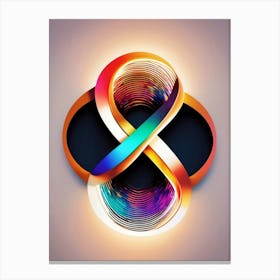 Infinity Symbol Canvas Print