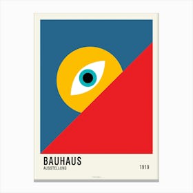 BAUHAUS | EYE INSIDE THE CIRCLE Canvas Print