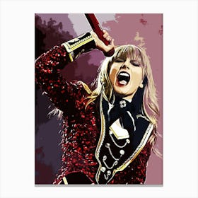 Taylor Swift Concert Canvas Print