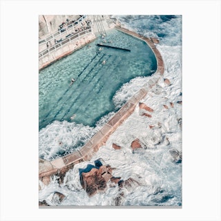 Bronte Ocean Pool Canvas Print